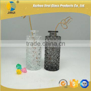 160ml Smoke Grey Reed Diffuser Glass Bottle With Cork Closure Supplier's Choice photo-4