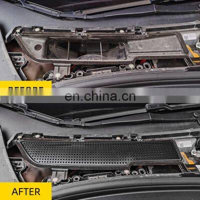 Factory Supply Car Modification Air Inlet Protection Cover Modification Accessories Decoration For Tesla Model 3 2021 photo-4