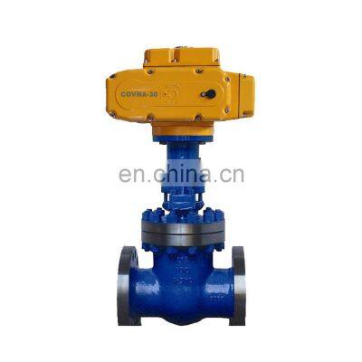 COVNA 380V Cast Iron Multi-Turn Electric Actuator Motorized Electric Water Gate Valve