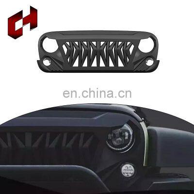 Ch High Quality Front Mesh Plastic Car Grills Front Grille Plastic Car Front Grille For Jeep Wrangler Jk 2007-2017