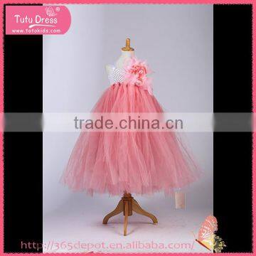 Handmade tutu dress, cute girls long dress, cheap dress for girls