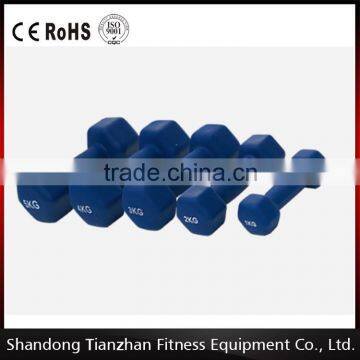 Neoprene dumbbell/tz-3005/body building gym equipemnt /muscle exercise fitness machine