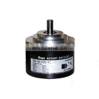 High precision photoelectric incremental rotary encoder TRD-GK-1000 1000 pulse pugh pull output programmable sensor DC 15 V