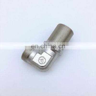 Parker Steel Zinc Plated Hydraulic Elbow Threaded Adapter, 4EMK4S, G 1/4 Male G 1/4 Male photo-4