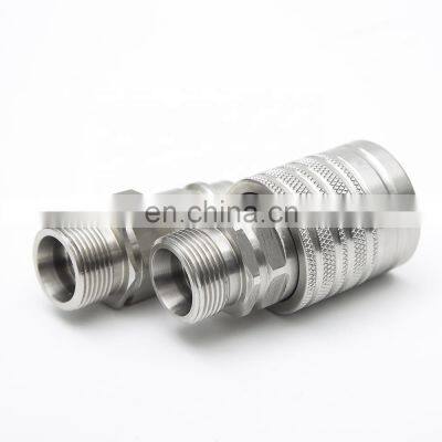 double shut-off quick couplings Push-pull couplings for agriculture and panel mounting