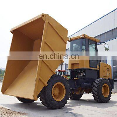7 Tonne off Road Terrain Ride on Driving FCY70 Mini Hydraulic Site Dumper Truck for Sale in Ecuador photo-4