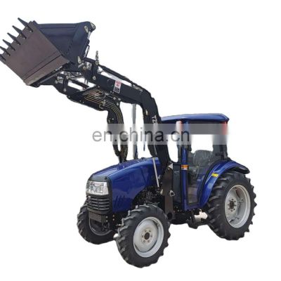 Agricultural MAP50 4WD Mini Farm Tractor with Front End Loader Chinese Wheel Tractor Gearbox