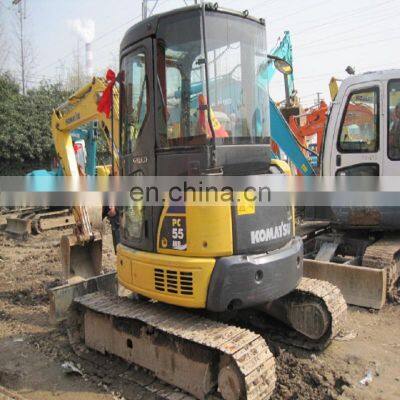 High Quality Used Komatsu Mini Track Excavator Pc55  Komatsu  Pc35 Pc30