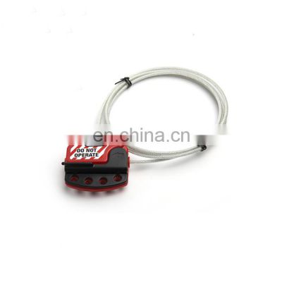 High Security 1.8 Meter Cable Engineering Plastic PC Safety Cable Lockout