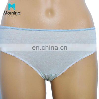 Wholesale Cheap Price Custom Women Clean Non Woven Spa Breathable Disposable Underwear For Travel Adult Postpartum Panties photo-2