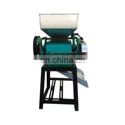 Small Grain Roller Mill Corn Barley Bean Wheat Flakes Making Machine photo-3