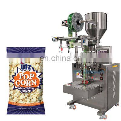 Hot selling easy setting snack food packing machine dry stock fish chocolate bean dates popcorn packing machine