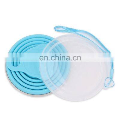 Reusable Camping Silicone Collapsible Silicone Cup Rubber Coffee Cup With Lids Foldable Coffee Cup photo-2
