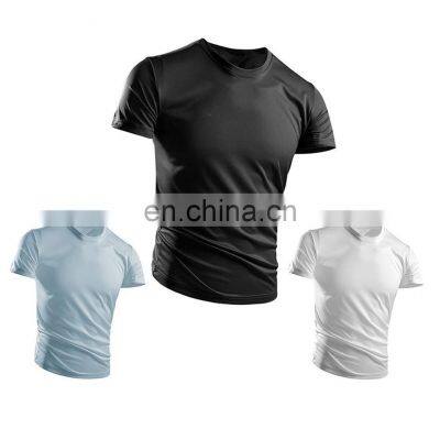 Wholesale high quality T-shirts for Men v-neck custom pattern logo premium designs comfortable fitting OEM ODM