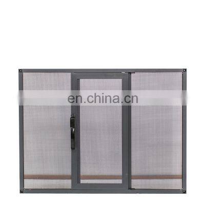 Good price Diamond mesh flyscreen aluminum sliding window and door