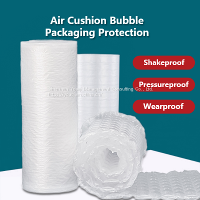 Cushioned Air Bubble Wrapper Film/Air Dunnage Bag Packaging/360°Packaging Protection/Shakeproof Packaging/Protective Air Cushion Film/