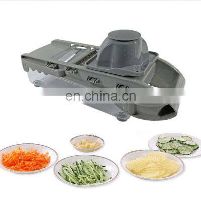 Adjustable safety vegetable cutter finger protection kitchen tools mandoline food cheese vegetable slicer with food holder