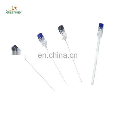 China Price High Quality Medical 17g 18g 22g 25g 26g Long Anesthesia Disposable Spinal Needle With Introducer photo-3