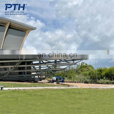 Industrial Great Boss Customized Museum Workshop Shed Big Prefab House Steel Structure Warehouse