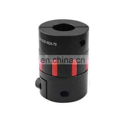 Aluminum Clamp Style Standard Flexible Elastic Rubber Spider Star Jaw Shaft Coupling for Machinery photo-2