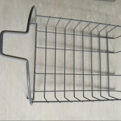 PVC Coated Welded Metal Wire Mesh PE Coated Refrigerator Shelf photo-4