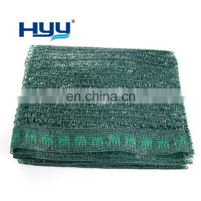 37gsm HDPE dark green scaffolding netting for fence