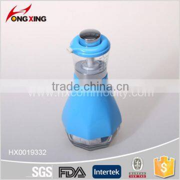 hot sale 0.5L glass measuring oil bottle with straw