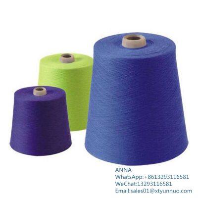 20s combed yarn 100% organic cotton yarn high-quality dyed yarn for knitting