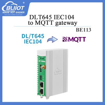 DLT645 IEC104 to MQTT Power Grid IoT Gateway for Data Collection and Transparent Transmission