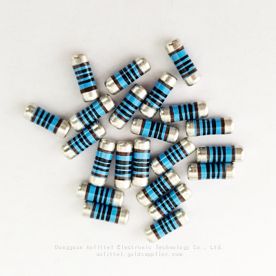 SMD Resistors 0411 1206 0204 0207 Metal Film Resistance 10ohm To 10Mohm Leadless Metal Film Resistor MELF Resistors photo-5