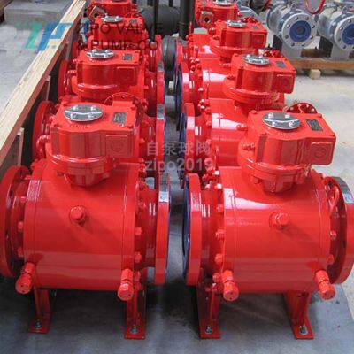 3-piece Forged Body Trunnion Mounted Ball Valve photo-3