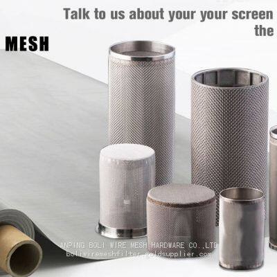 BOLI Stainless steel weave china WIRE MESH Stainless steel 316 316L Plain Weave Woven/ 304 Twill Weave/ Stainless Steel Wire Mesh Plain/ Dutch Weave tainless Steel mesh cloth For oil filter air filter making