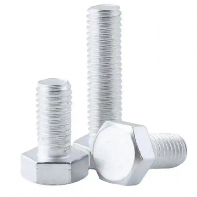 High Strength Grade Stainless Steel Hex Bolt Nut Washer Factory Stock Size ANSI/DIN Standard Plain Heavy Stud Bolt