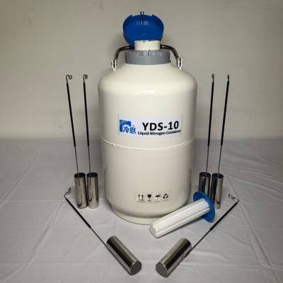 Portable With Handle Liquid Nitrogen Container of Embryo Partition Storage YDS-10-125 photo-3