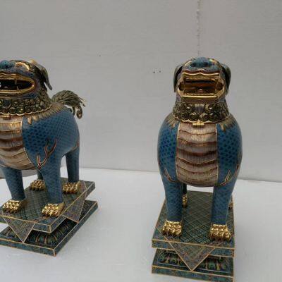 Cloisonn Factory Cloisonn Manufacturer Cloisonn Processing Cloisonn Crafts Cloisonn Manufacturer Wholesale Custom Cloisonn Copper Body Cloisonn Enamel Crafts Incense Burner, Elephant Spot