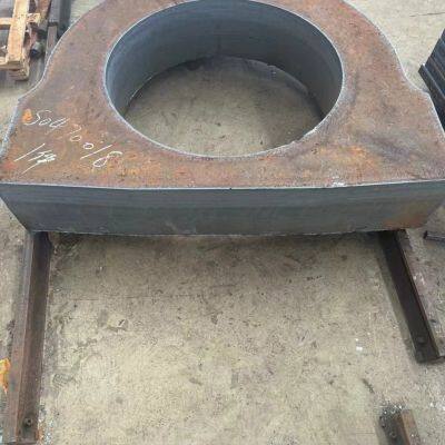 laser slotting of steel plates