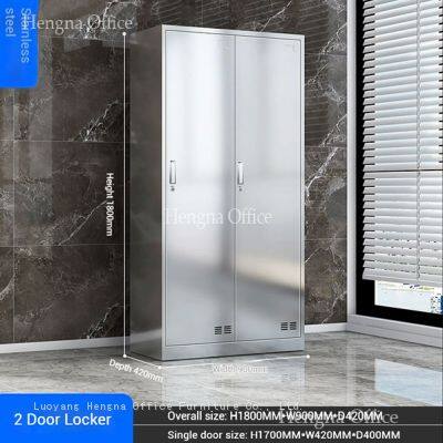 China Factory Wholesales Washable Sanitary Locker: Sloping Top Option, Ventilation Slots, and Name Card Holder for Industries