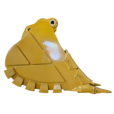 CAT349 excavator bucket 3.2CBM heavy reinforced rock bucket quarry mining buckets