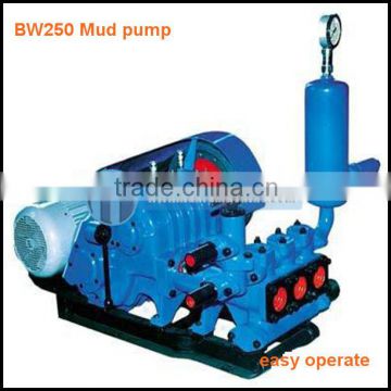 BW250 mud pump for 200-300m depth water well project