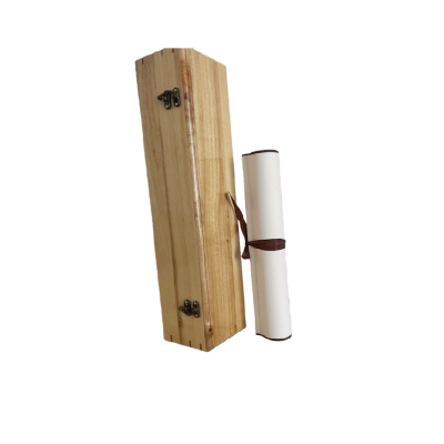 Xuan Paper Hand Scroll for Painting Calligraphy Cinnamomum Camphora Storage Sword Package Gift Box photo-2