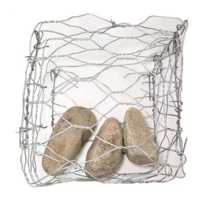 2.7mm Wire Gauge Steel Gabion Galvanised Surface Customized Size & Height photo-1