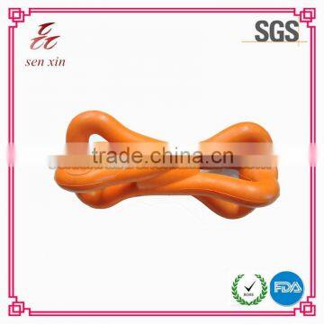 SX Wholesale Piable Chewing Rubber Bone Pet Toy for Dog