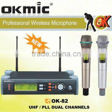 OK-82 UHF/ PLL professional wireless desktop microphone