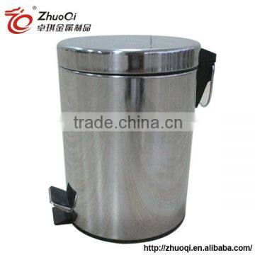 5L traditional trash bin with round cover