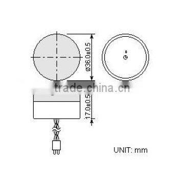 High Quality High-frequency Ultrasonic Sensor NU100E36TR-2 photo-2