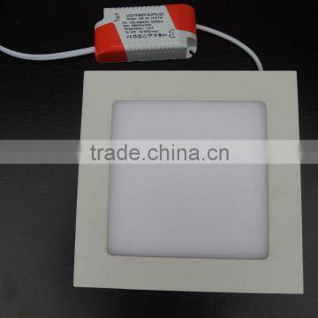 16w led panel lights 220v square CE ROHS super slim design