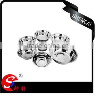 Non Magnetic Kitchen Accessories Stainless Steel Mixing Bowl Set Serving Bowl Set From Chaoan Caitang photo-3