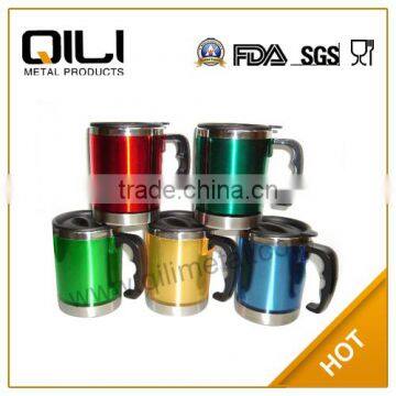 450ml coffee travel mug with different colors