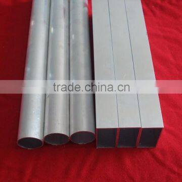 Round and square shape extruded clear anodized aluminium tube (aluminium tubing)