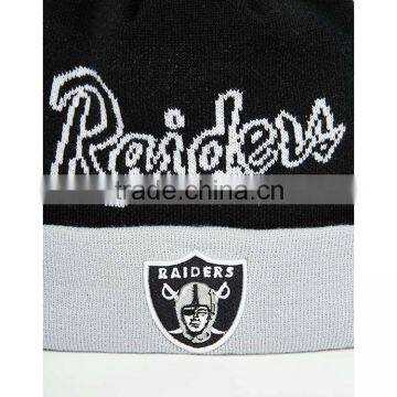 High Quality Mens Knitted Beanie Hat With a Ball photo-4